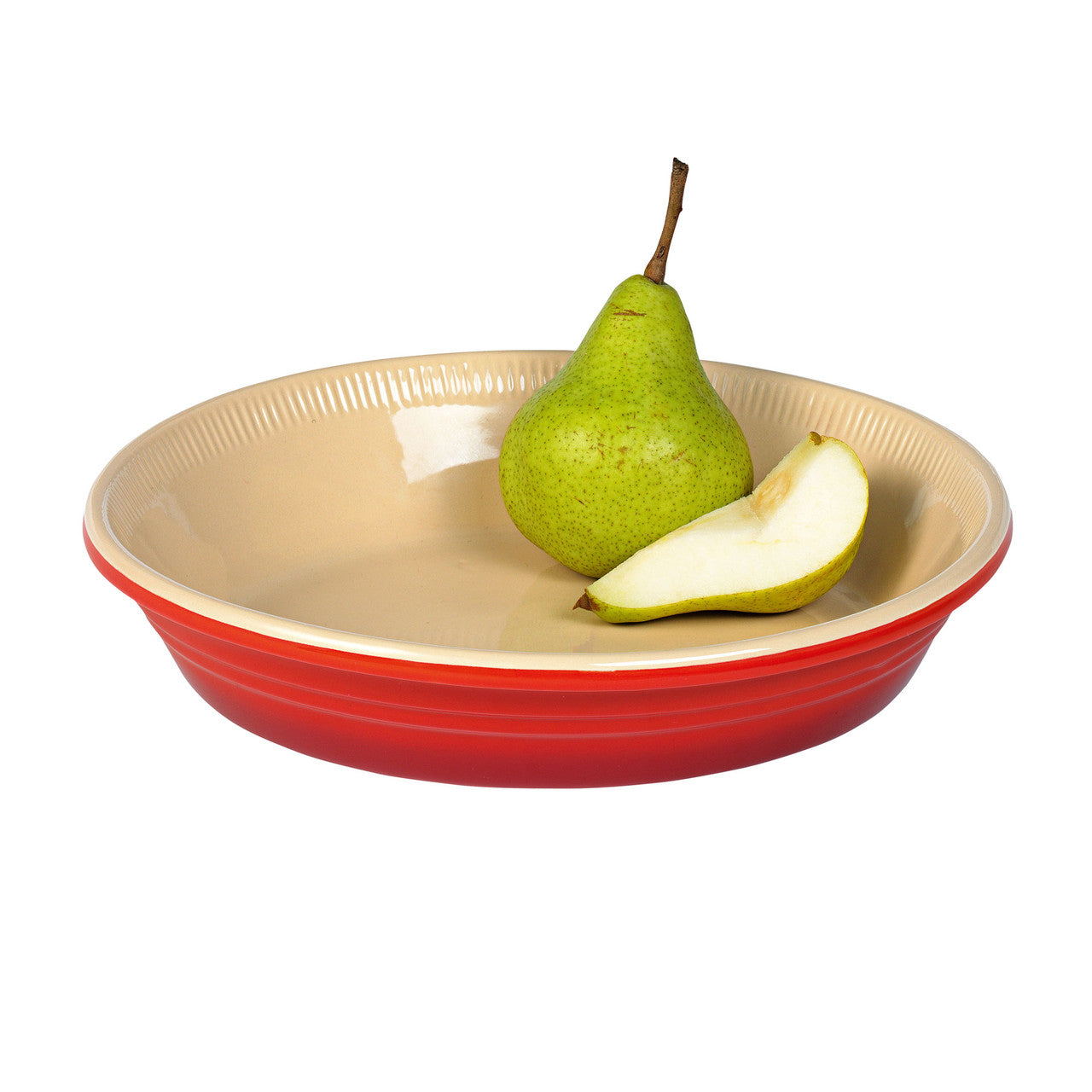 Pie Dish 25cm diam. x 5cm/1.4L Red