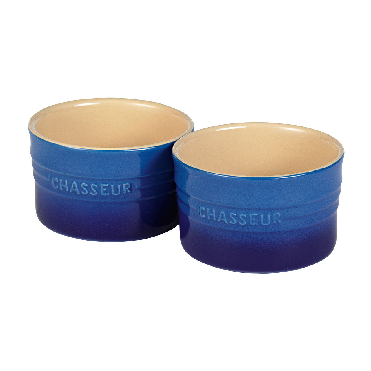 Ramekin 9.5cm diam. x 5.6cm/250ml 2 Piece Set Set Blue