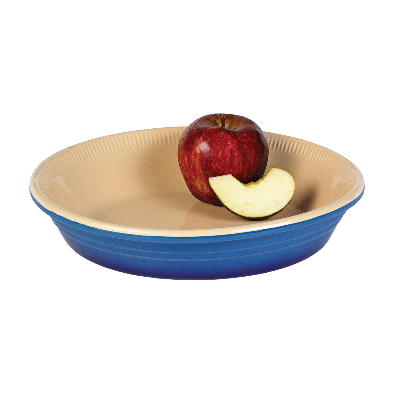 Pie Dish 25cm diam. x 5cm/1.4L Blue