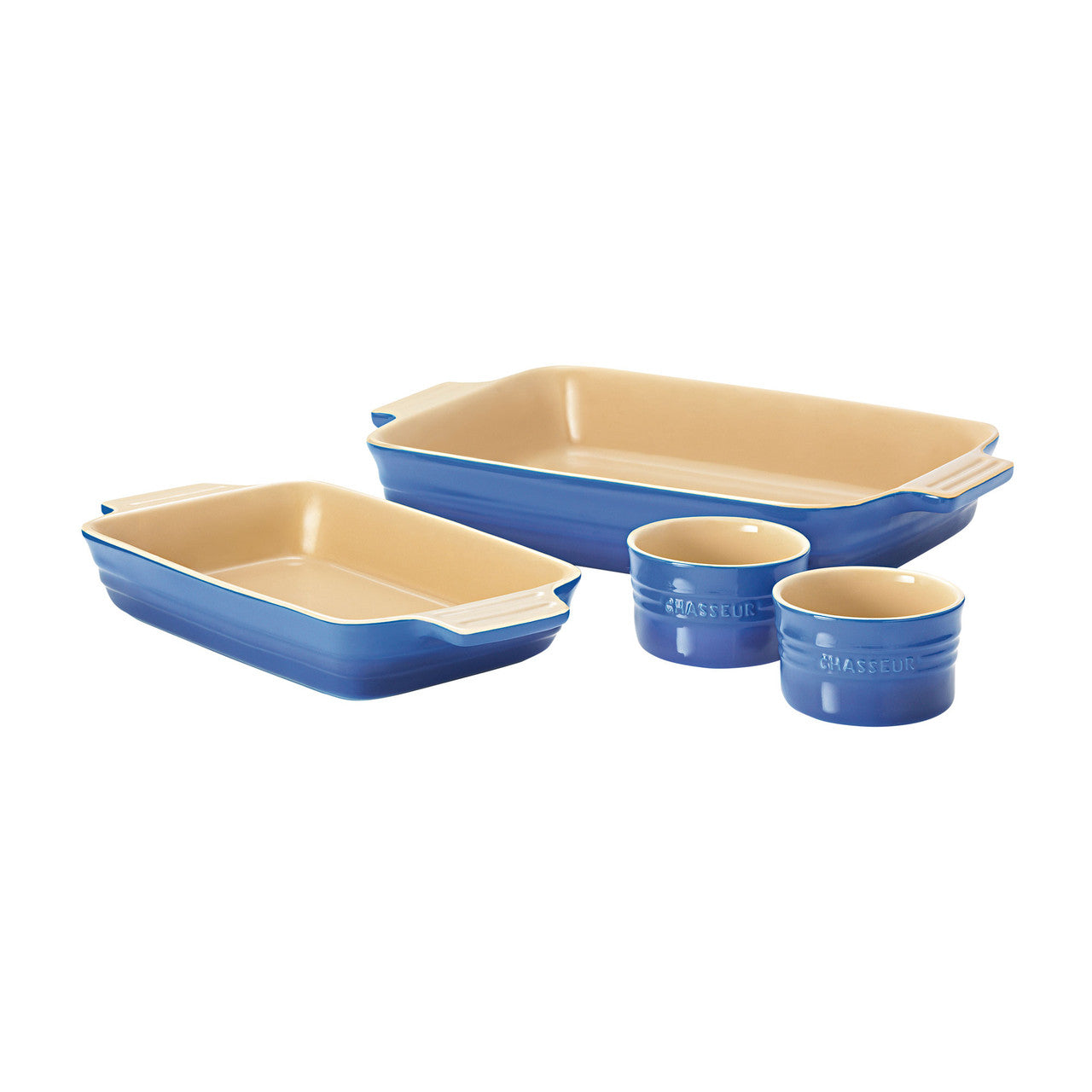 4 Piece Baking Set - Blue Blue
