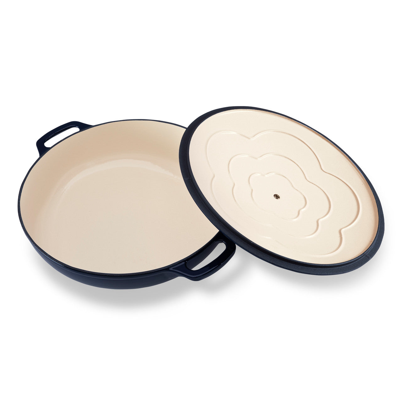 Low Round Casserole 30cm/2.5L French Blue
