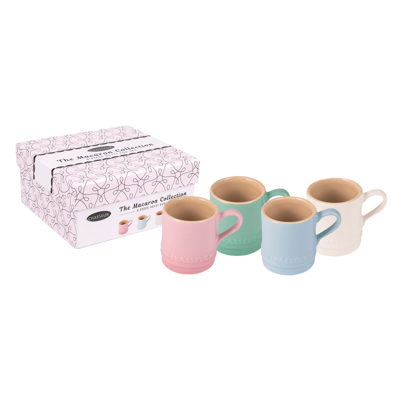 Macaron Collection 4-Piece Petit Cup Set