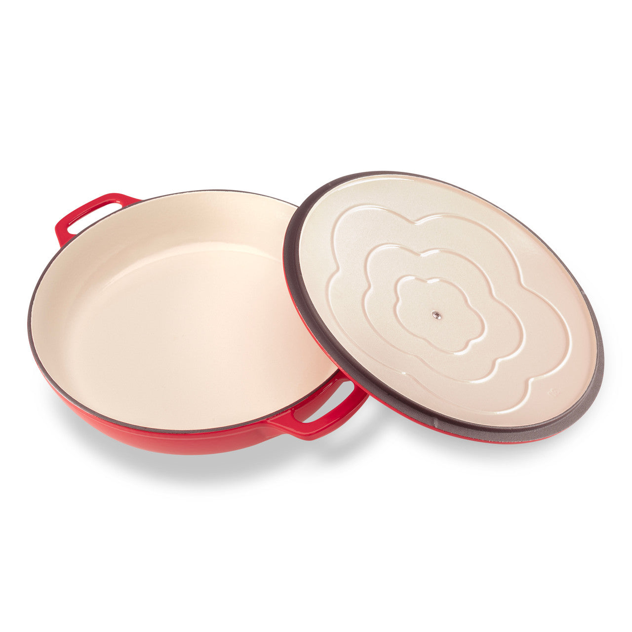 Low Round Casserole 30cm/2.5L Federation Red