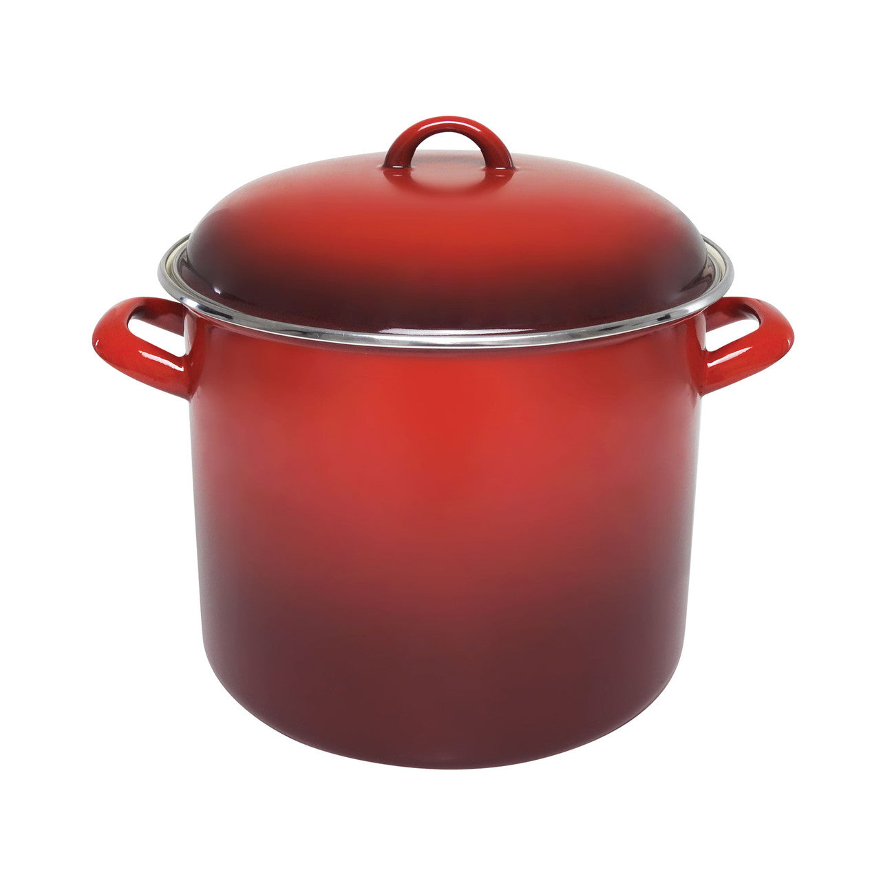 Enamel Stock Pot 24 x 20cm/8.2L