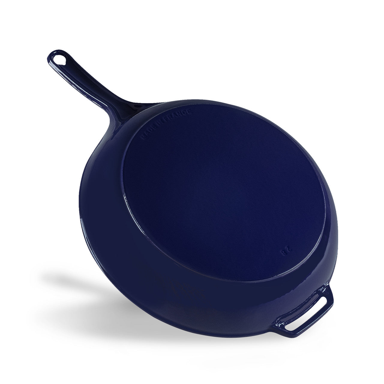 Fry Pan with Cast Handle 28cm French Blue
