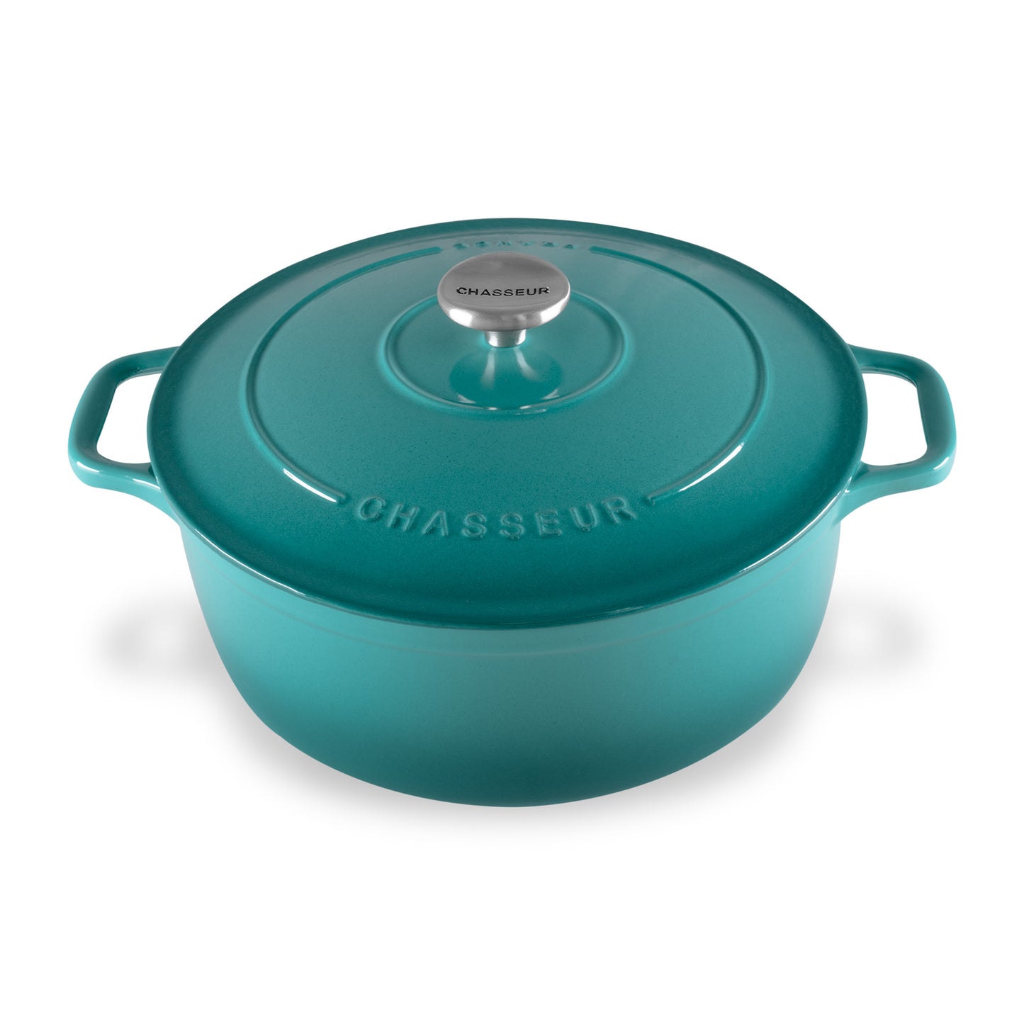 Round French Oven Mediterranean Blue