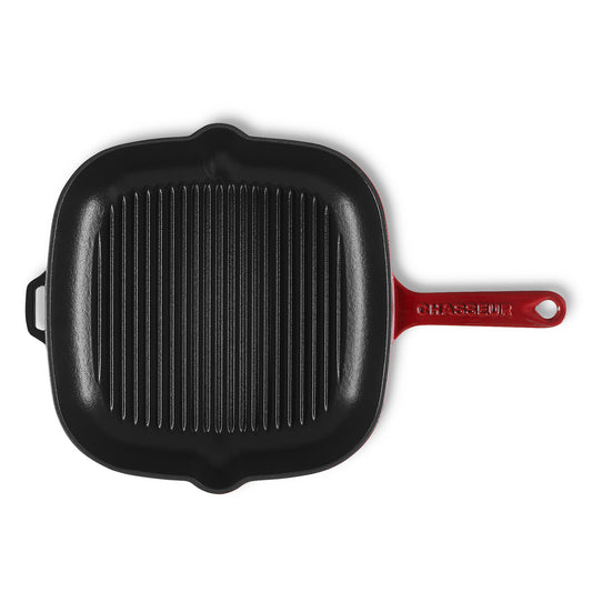 Square Grill 25cm Bordeaux