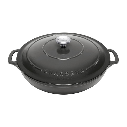 Low Round Casserole 30cm/2.5L  Caviar