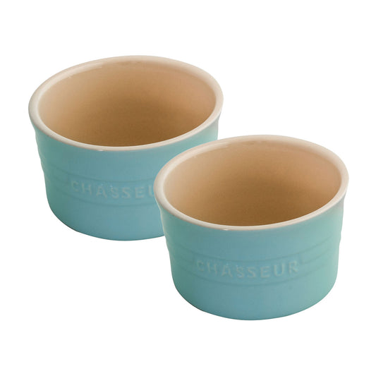 Ramekin 9.5cm diam. x 5.6cm/250ml 2 Piece Set Duck Egg Blue