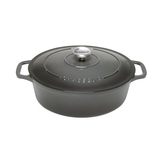 Oval French Oven 27cm/4L Caviar