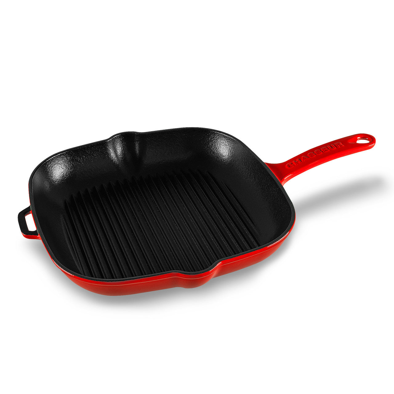 Square Grill 25cm Inferno Red