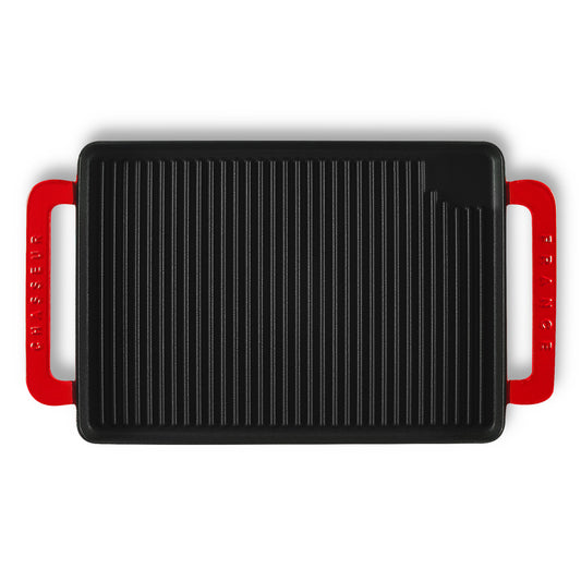 Rectangular Grill 42 x 24cm  Inferno Red