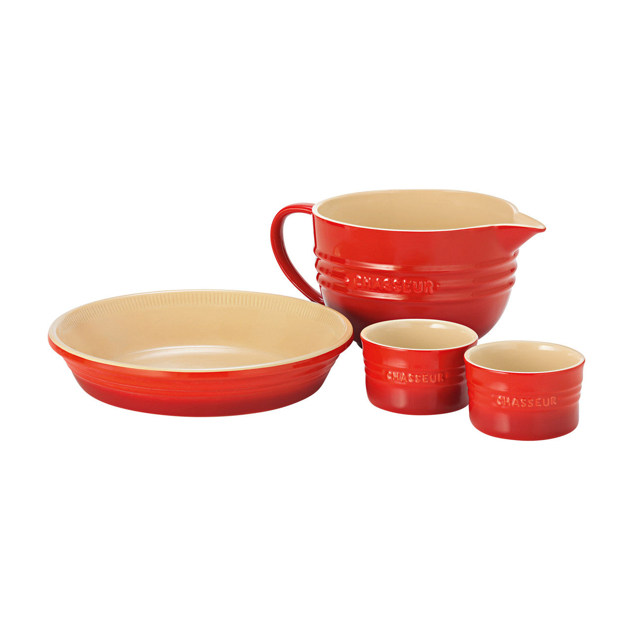 4 Piece Starter Set -Red