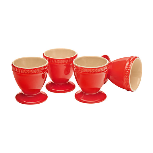 Egg Cup Set of 4 Red