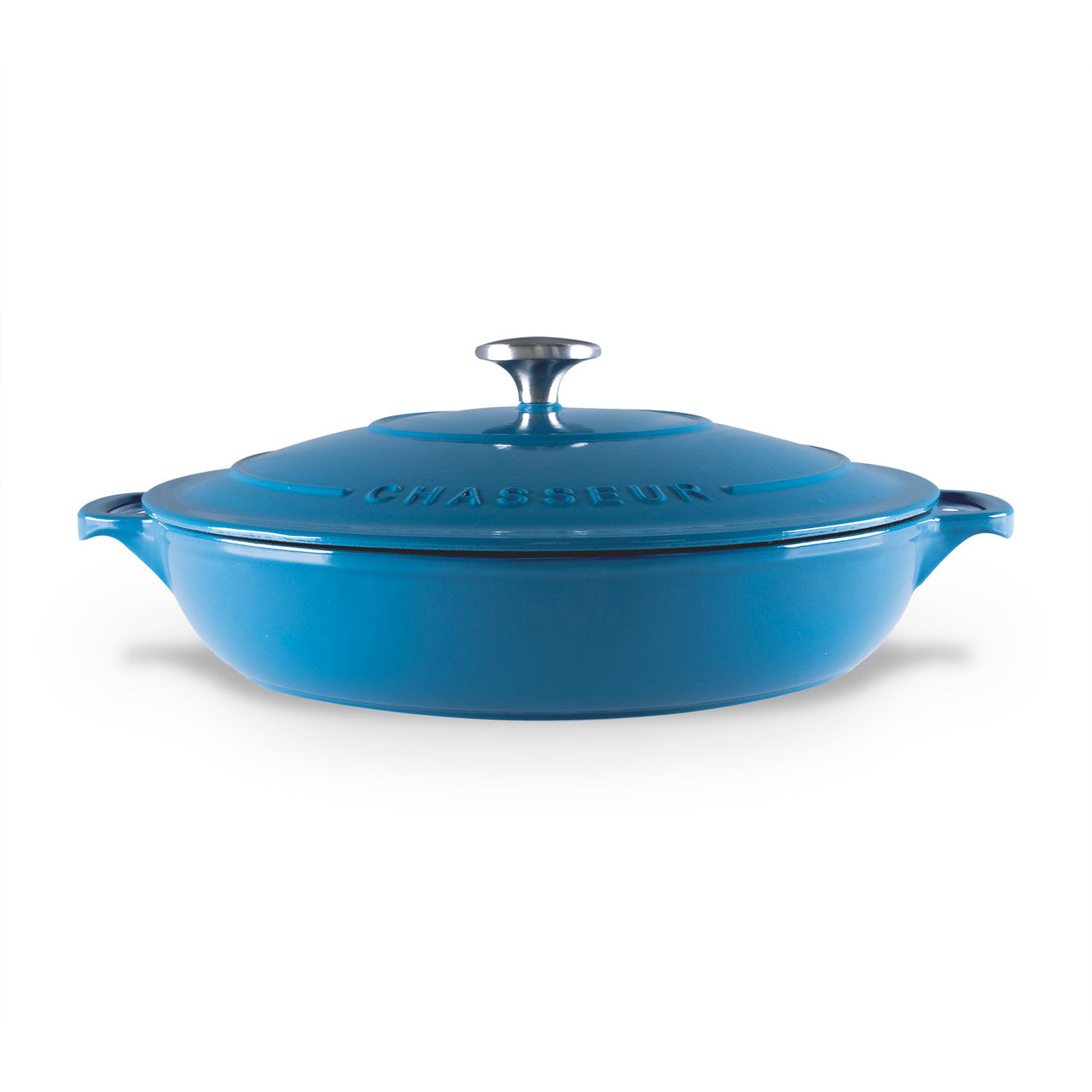 Low Round Casserole 30cm/2.5L  Sky Blue