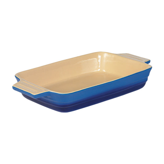 XLarge Rectangular Baker 34 x 24 x 7cm/4L Blue