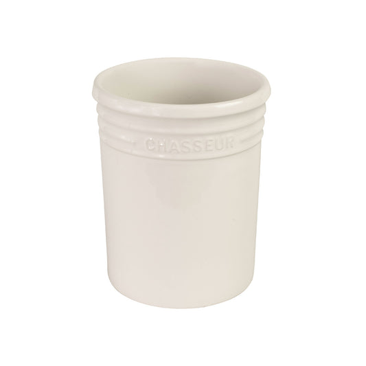 Utensil Jar 17cm diam. x 14cm  Antique Cream