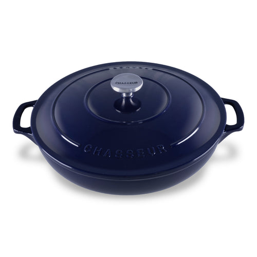 Low Round Casserole 30cm/2.5L  French Blue