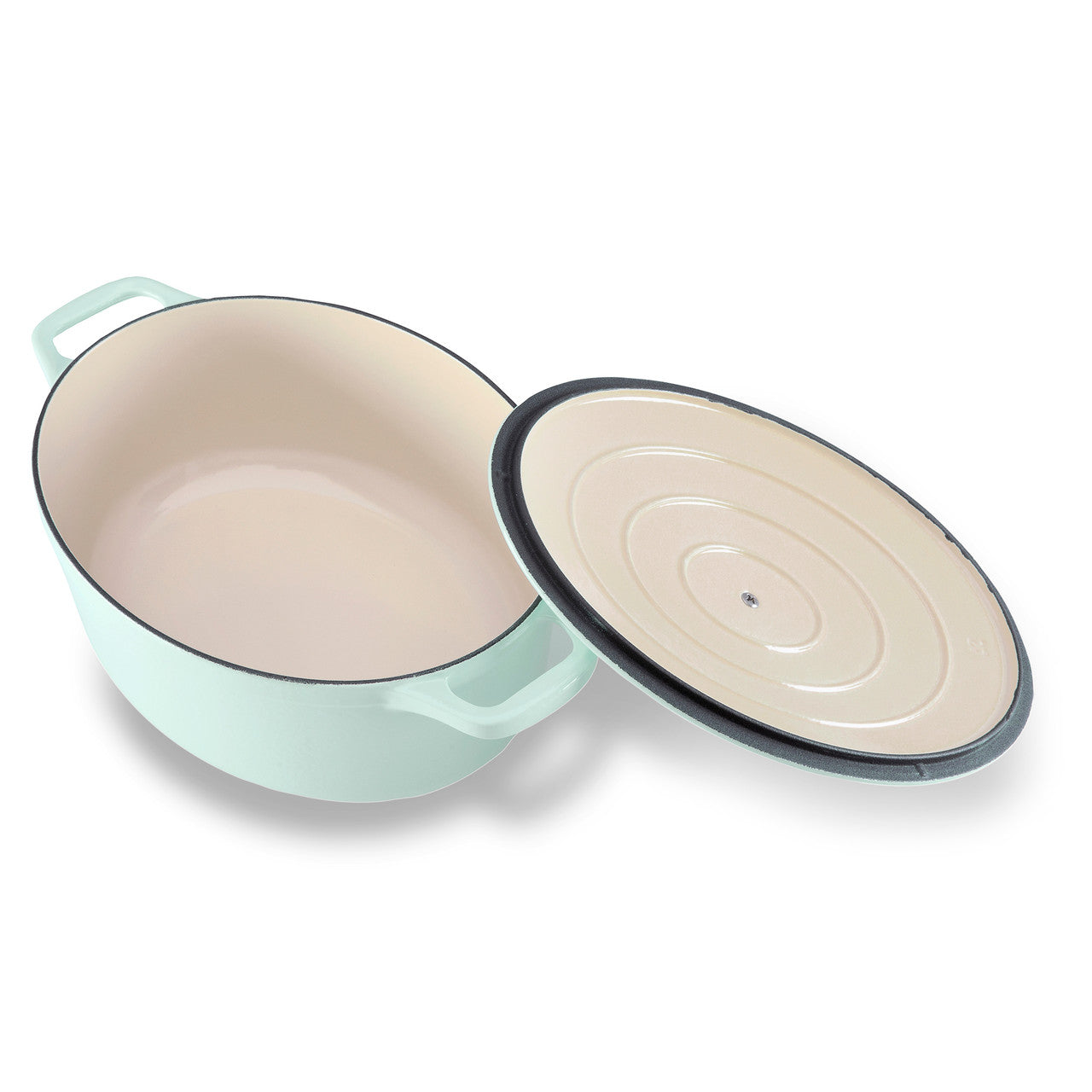 Oval French Oven 27cm/4L Duck Egg Blue