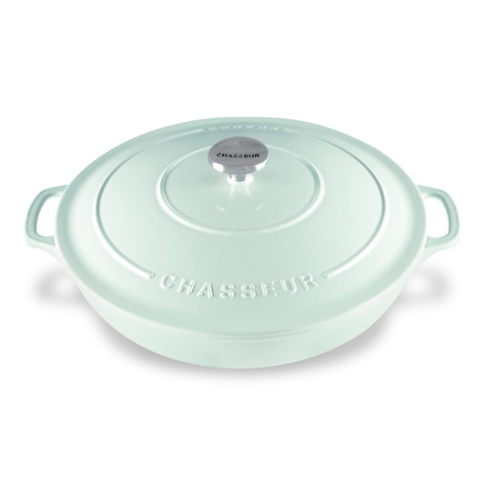 Low Round Casserole 30cm/2.5L  Duck Egg Blue