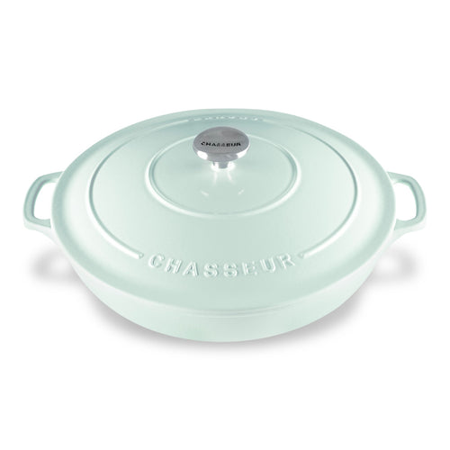 Low Round Casserole 30cm/2.5L  Duck Egg Blue