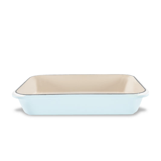 Rectangular Roasting Pan 40 x 26cm Duck Egg Blue