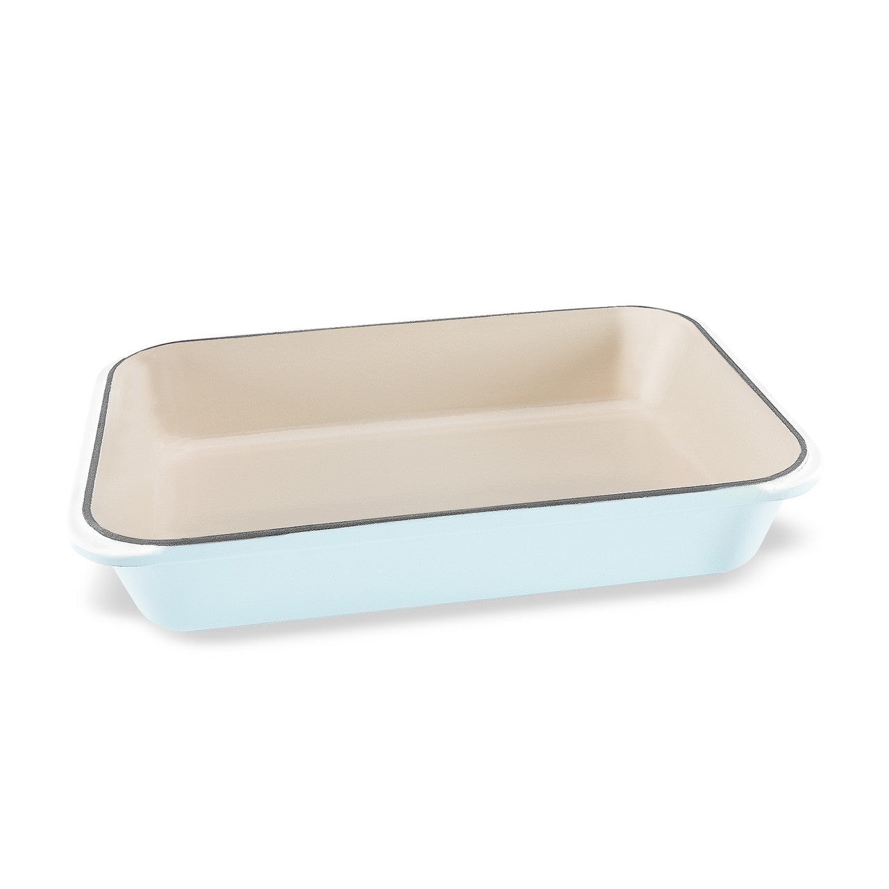 Rectangular Roasting Pan 40 x 26cm Duck Egg Blue