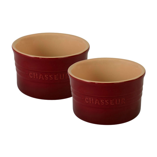 Ramekin 9.5cm diam. x 5.6cm/250ml 2 Piece Set Bordeaux