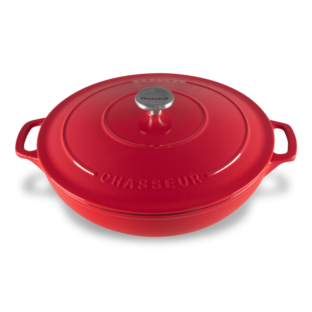 Low Round Casserole 30cm/2.5L  Federation Red