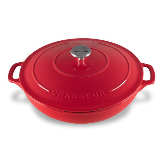 Low Round Casserole 30cm/2.5L  Federation Red
