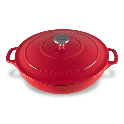 Low Round Casserole 30cm/2.5L  Federation Red