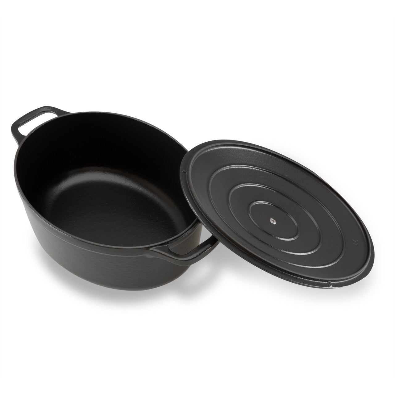 Oval French Oven 27cm/4L Matte Black