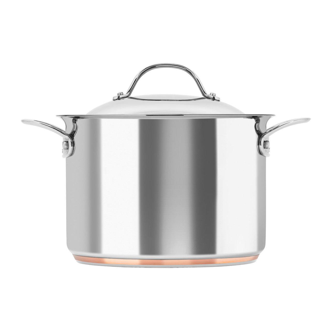 Le Cuivre 24 x 17cm/7.6L Stock Pot with Lid