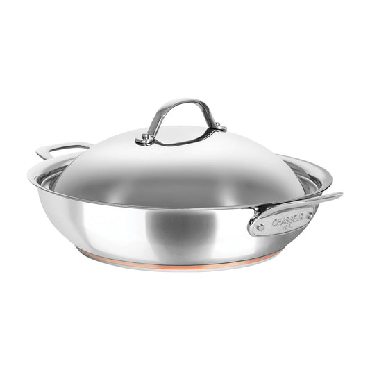 Le Cuivre 32cm/5.6L Chef Pan with 2 Side Handles