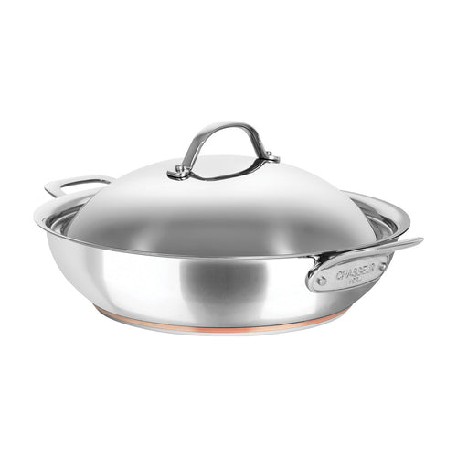 Le Cuivre 32cm/5.6L Chef Pan with 2 Side Handles