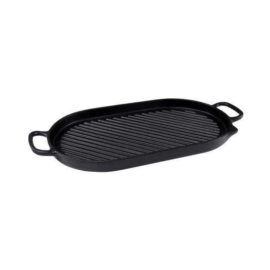 Oval Stove Top Grill 42 x 20cm Onyx