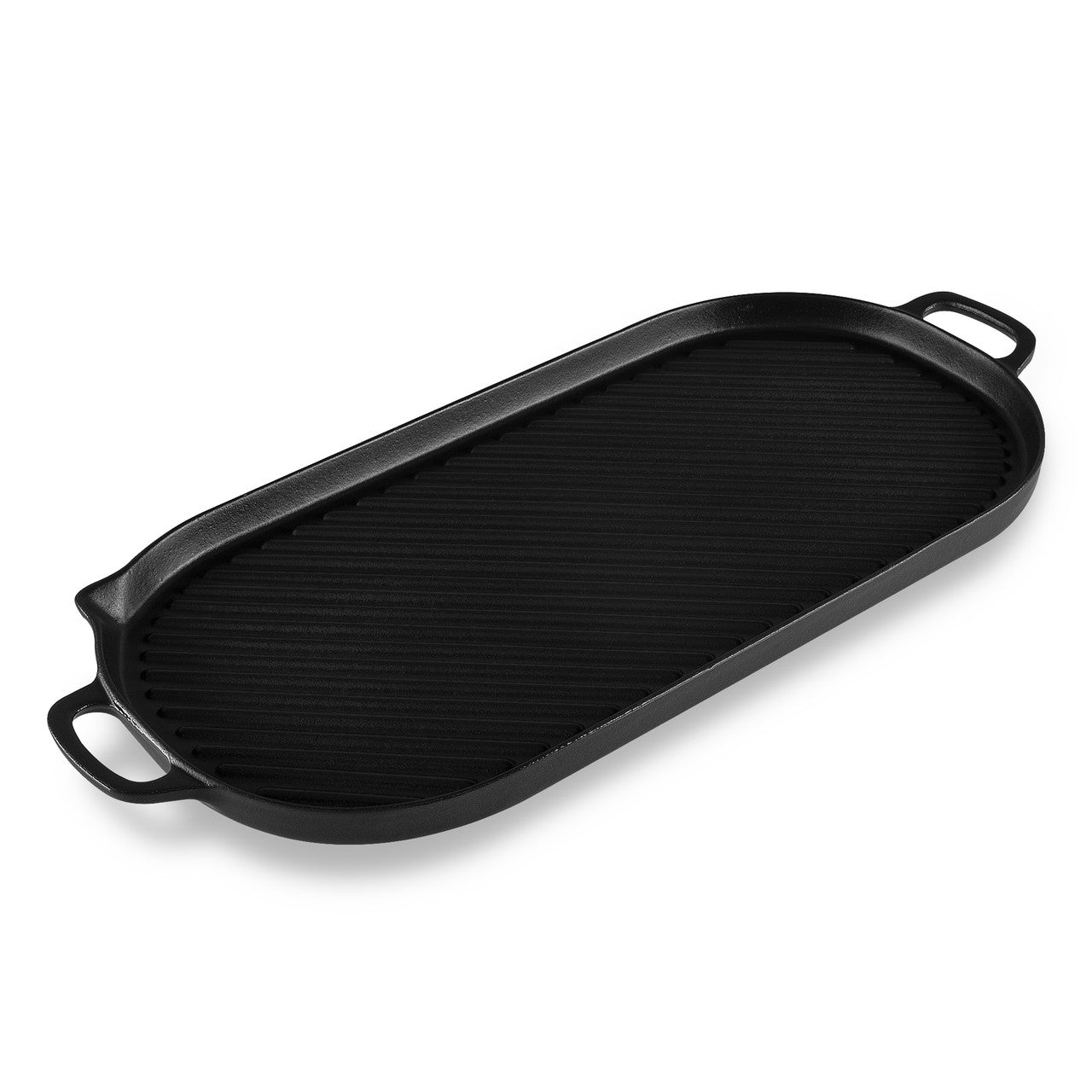 Oval Stove Top Grill 52 x 23cm Onyx
