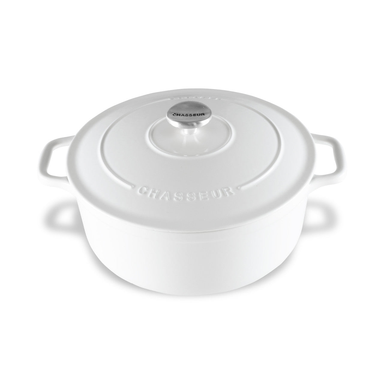 Round French Oven Brilliant White