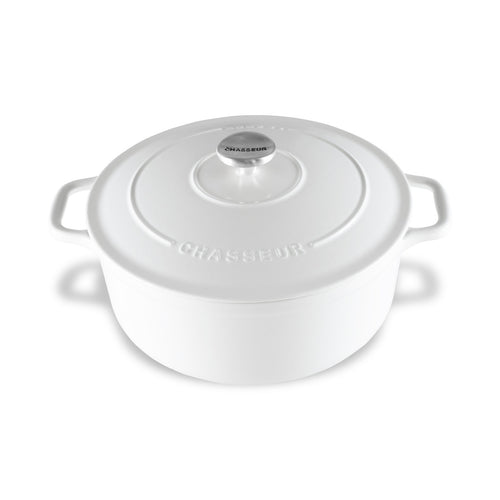 Round French Oven Brilliant White