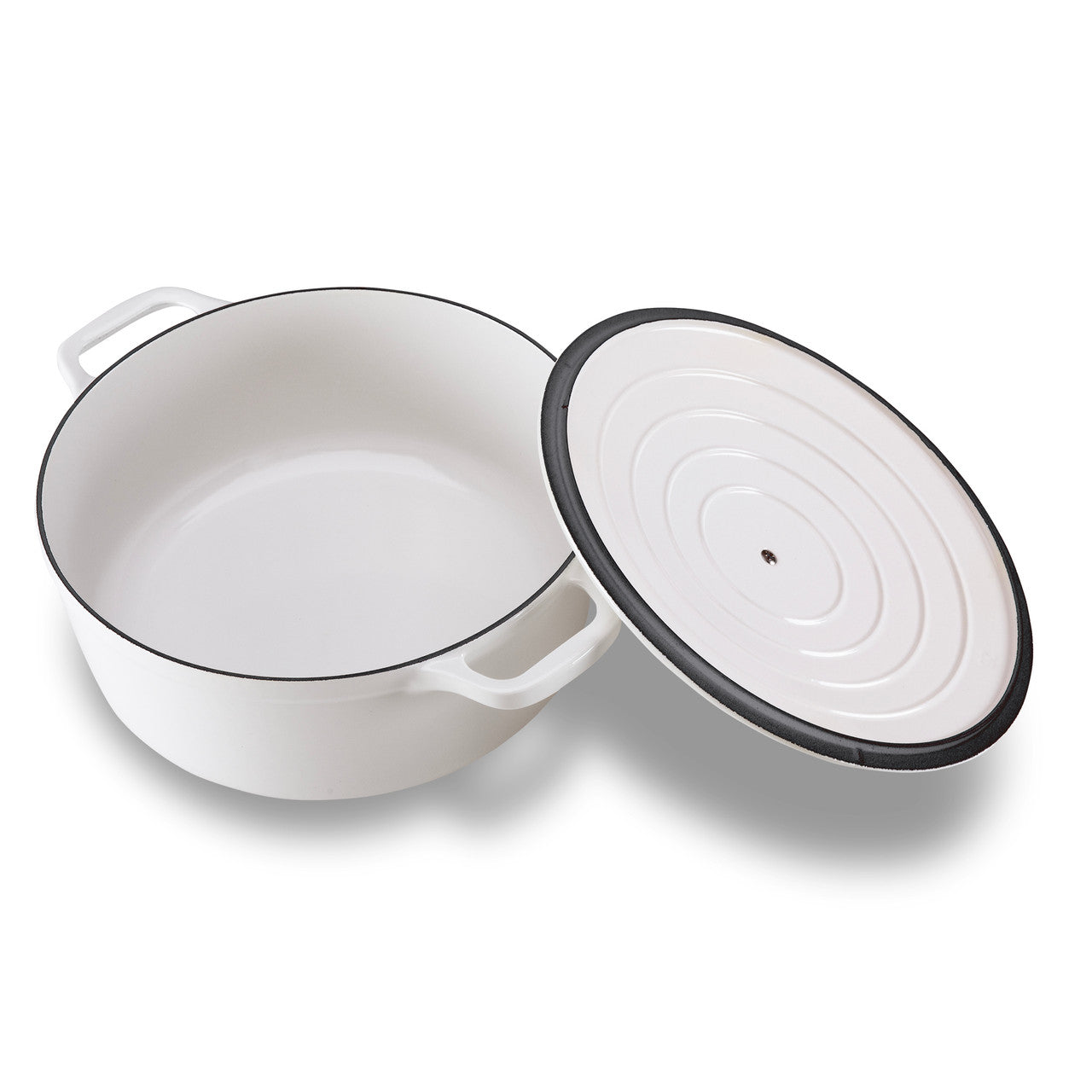 Round French Oven Brilliant White