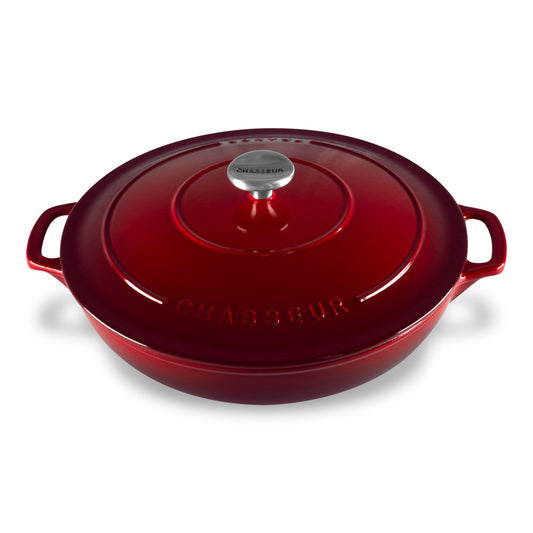 Low Round Casserole 30cm/2.5L  Bordeaux