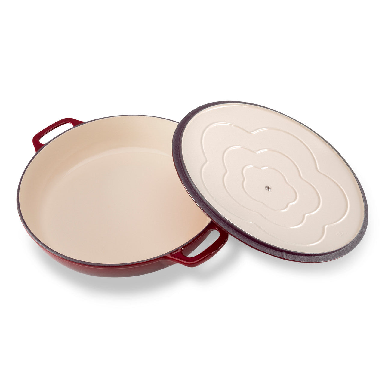 Low Round Casserole 30cm/2.5L  Bordeaux