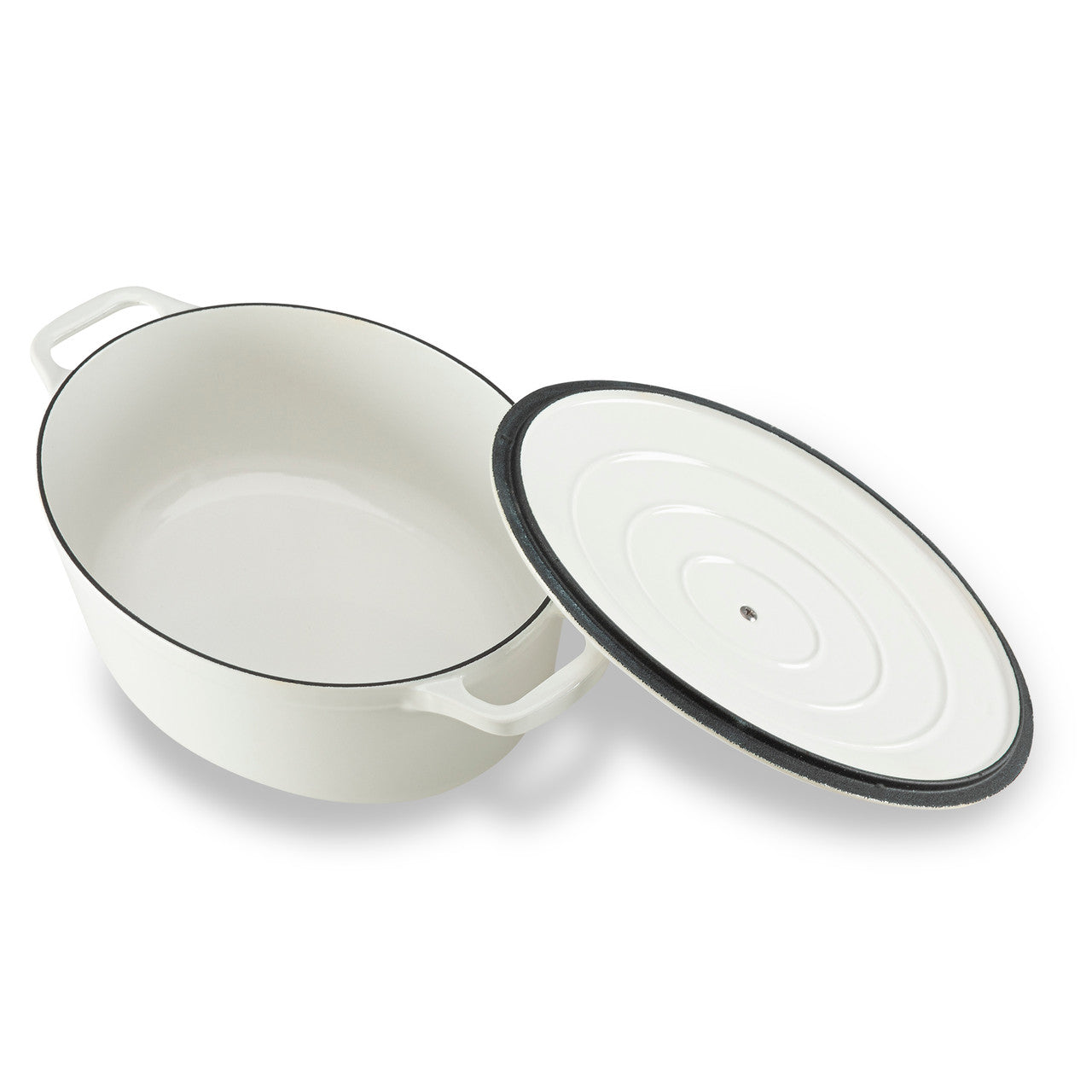 Oval French Oven 27cm/4L Brilliant White