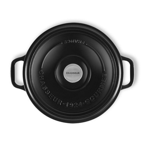 Gourmet Round French Oven 26cm/5 Litre Satin Black