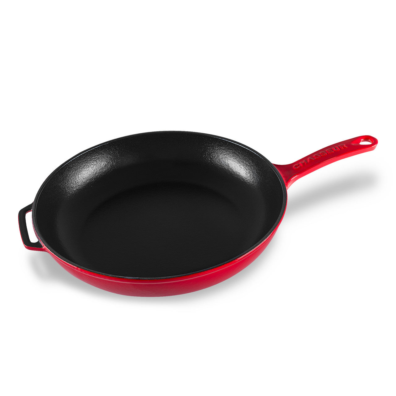 Fry Pan with Cast Handle 28cm  Federation Red