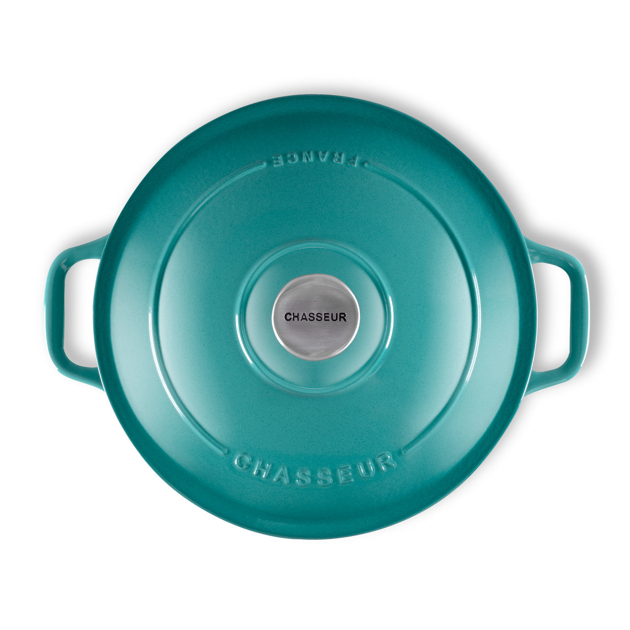 Round French Oven Mediterranean Blue