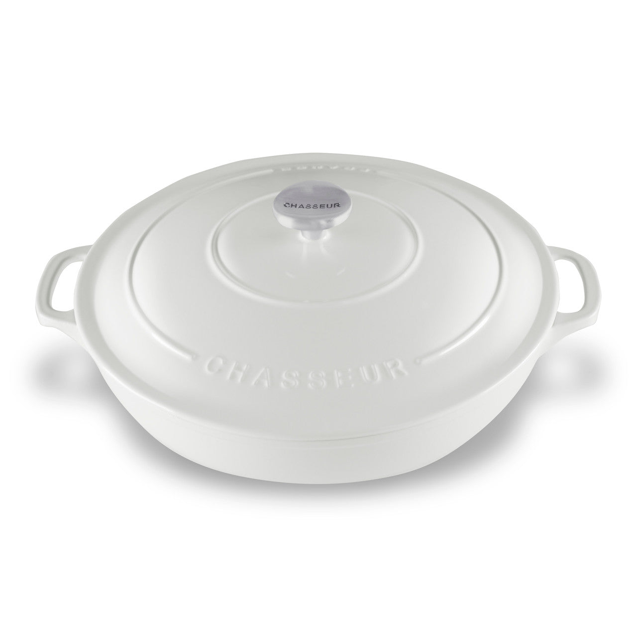 Low Round Casserole 30cm/2.5L  Brilliant White