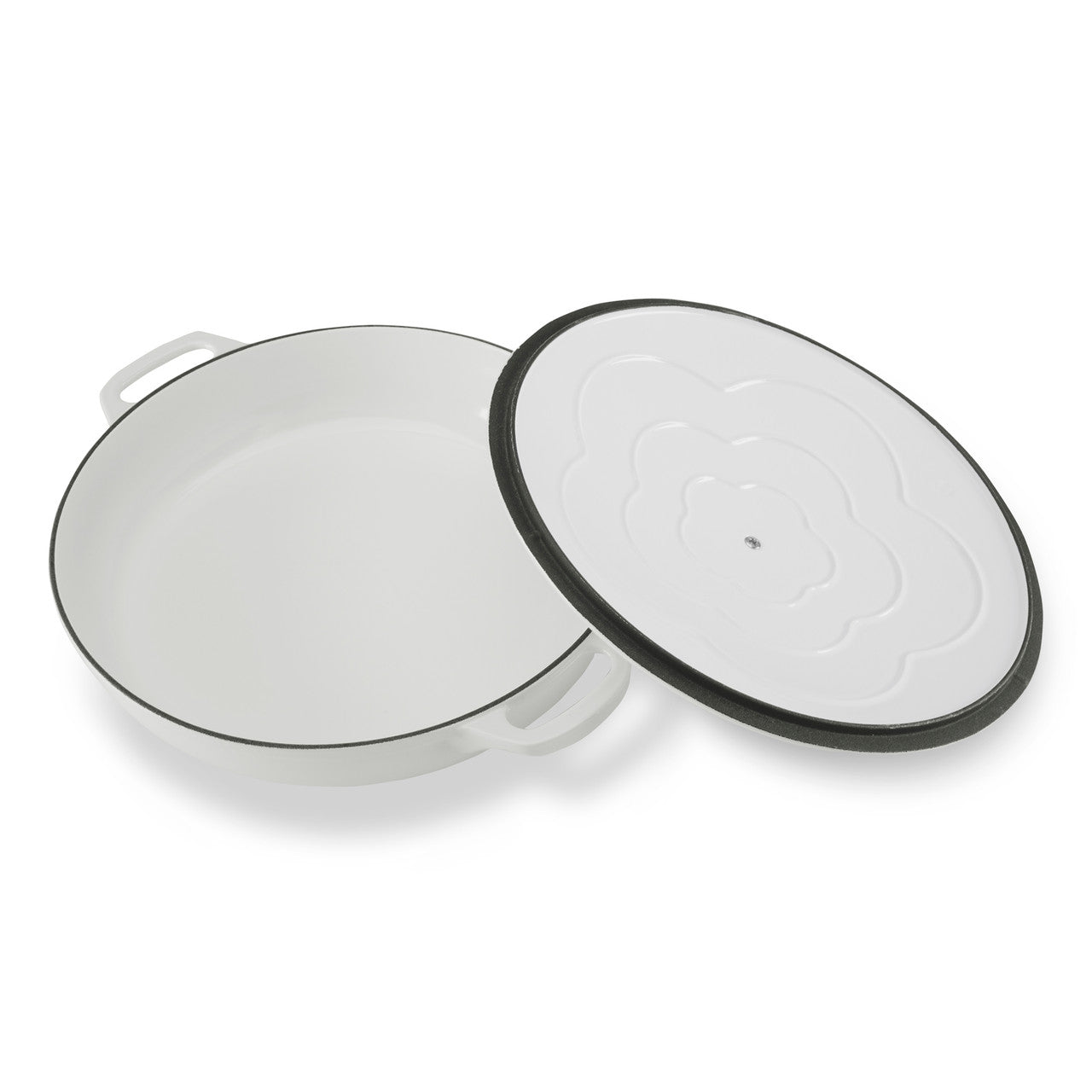 Low Round Casserole 30cm/2.5L  Brilliant White