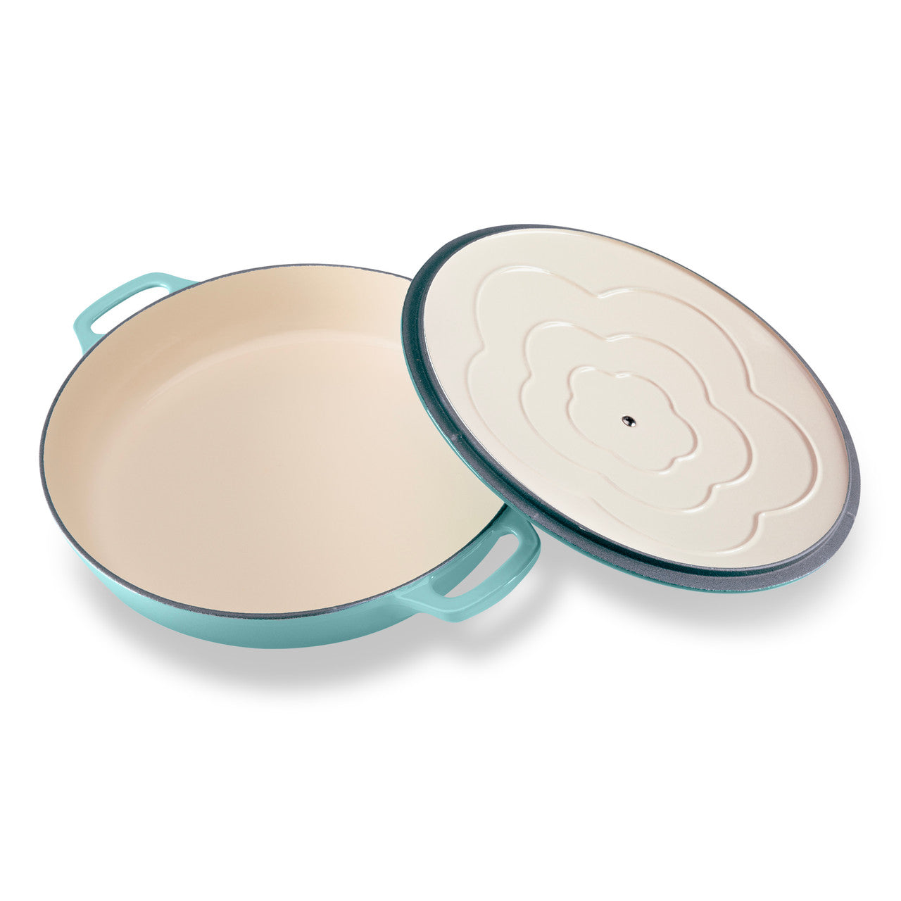 Low Round Casserole 30cm/2.5 Litre Quartz
