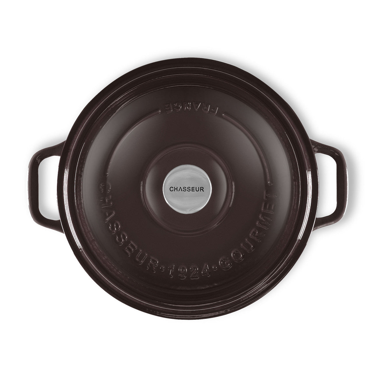 Gourmet Round French Oven 26cm/5 Litre, Cast Iron, Storm Grey